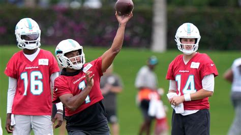 Dolphins enter camp confident in QB Tua Tagovailoa and with improvements on defense